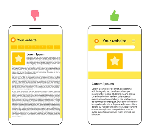 Mobile Optimization Example