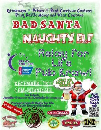 Too many styles in one graphic - bad Santa example graphic